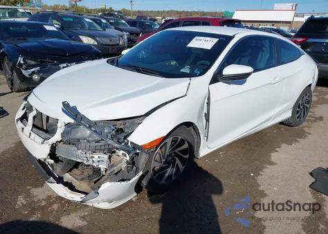 2017 Honda Civic Lx из США, поврежденный, VIN 2HGFC4B57HH307322